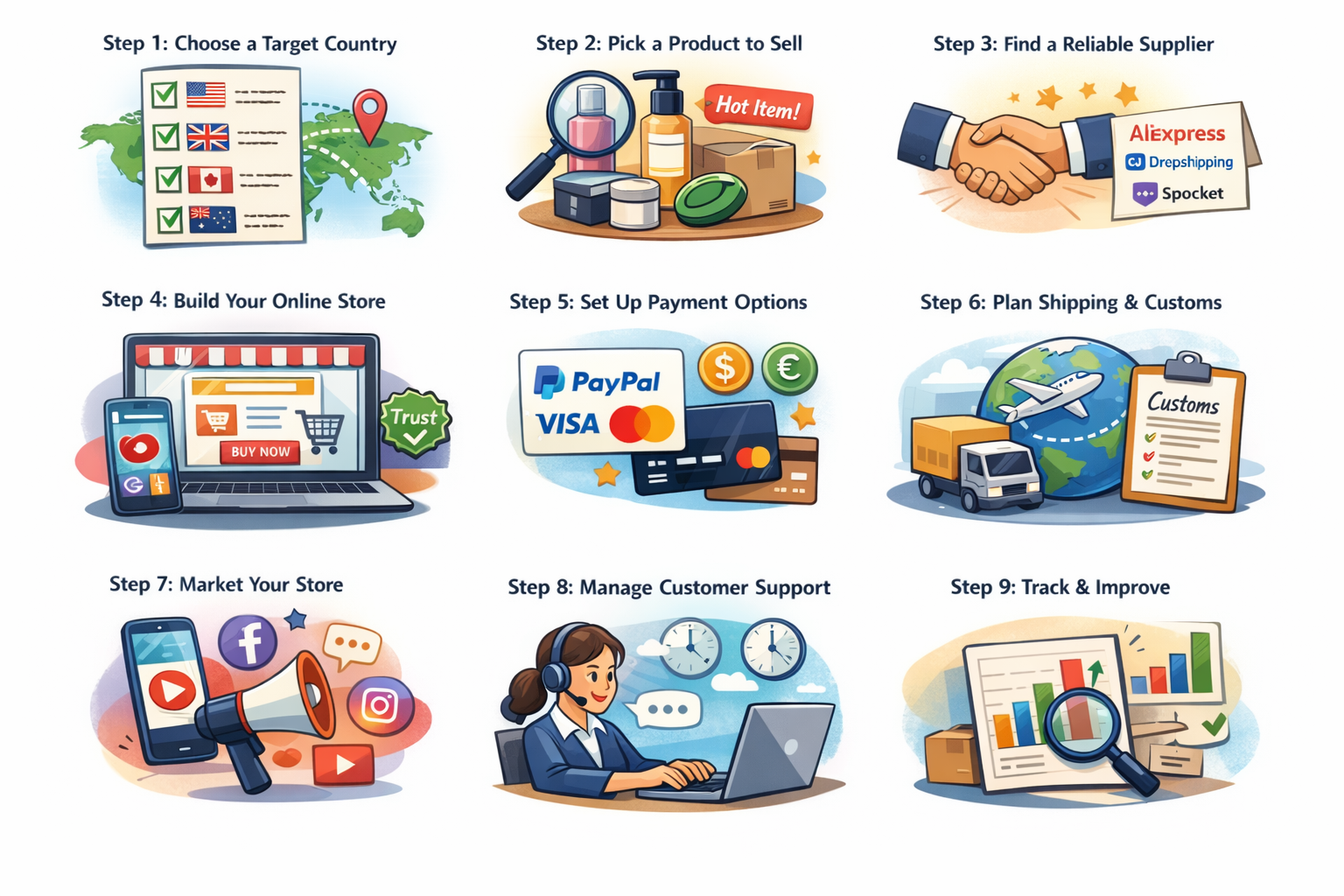 A Guide to International Drop Shipping: From Beginner to Pro Seller ...